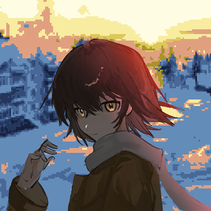 飞鸟在清晨溶解