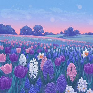 Soft Petal Waltz