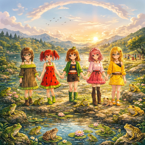 Små Grodorna (J-Pop Version)