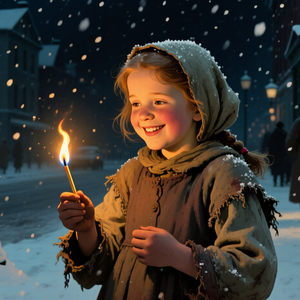 卖火柴的小女孩