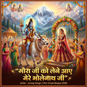 गौरा जी को लेने आए मेरे भोलेनाथ जी