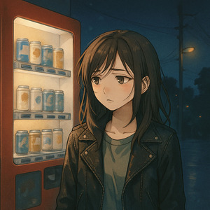 午前2時の自販機前