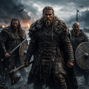 Бой викинга