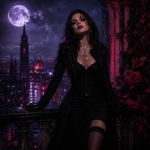 Vestita di nero