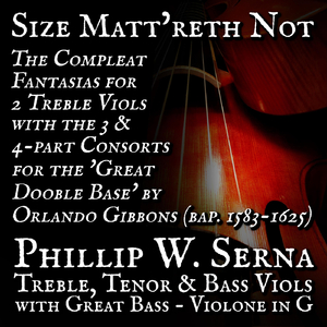 Alfonso Ferrabosco the Elder (1543-1588) - Fantasia 'Di Sei Bassi’ from the Sambrook Manuscript, New York. NYp, Drexel 4302, p.255, no.45 (ca.1613-19)