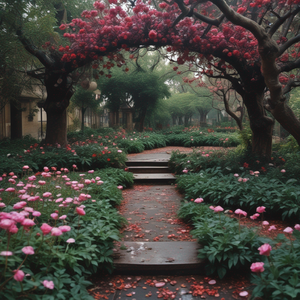 花の哀哭 (Lament of the flower) by @cynaax