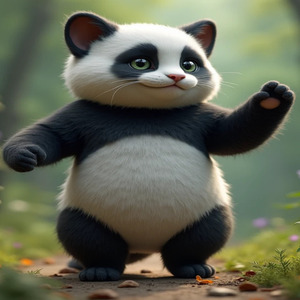 不是狸猫，而是一只胖胖的猫