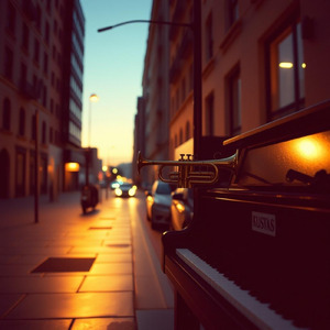 5番街からヴィン通りの夕暮れ