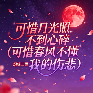 可惜月光照不到心碎(可惜春风不懂我的伤悲)