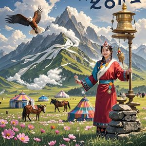 这里就是卓玛的家-初音灵风