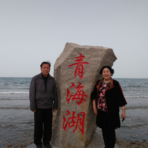 醉人的青海湖 巴秀拉