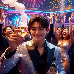 땡잡았네! (大当たりだ! / Jackpot!) 💸💰🎉 by ＭＣ.  Λ