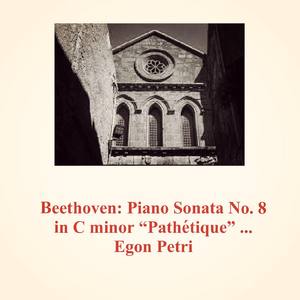Piano Sonata No. 8 in C minor "Pathétique" op. 13:2. Adagio cantabile