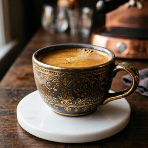 Lunch coffee