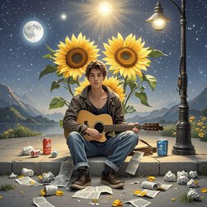 尘埃里的向日葵-夜妮