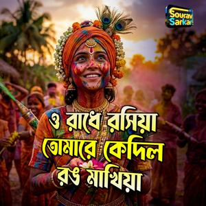 ও রাধে রসিয়া তোমারে কে দিল রঙ মাখিয়া।O Radhe Rosiya