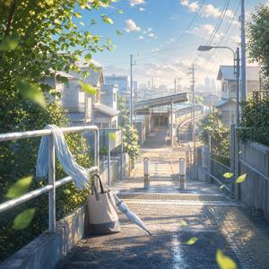 駅までの風