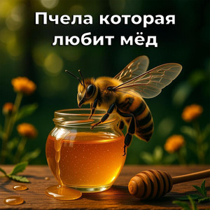Пчела которая любит мёд
