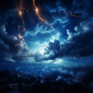 Profunda Calma En El Sonido Del Trueno