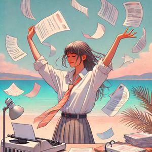 夏休みの宿題は破り捨てると決めた