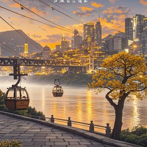 嘉陵江晚风吹