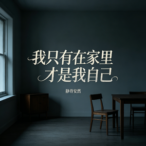 我只有在家里才是我自己