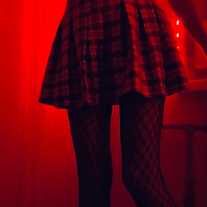 юбка красная