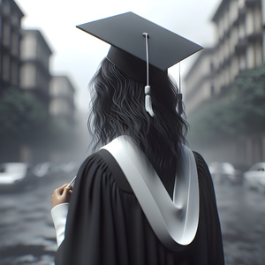 Studentens lyckliga dag