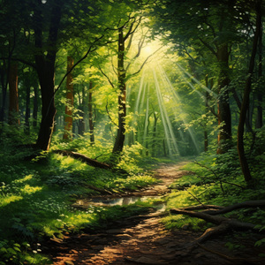 敲打树叶的雨滴·助眠白噪音