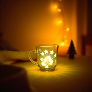 유리컵에 남은 밤