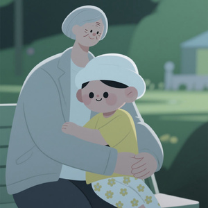 她也曾是个小孩