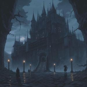 The Entrance to the Haunted Castle