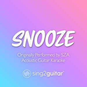 Snooze (Originally Performed by SZA) (Acoustic Guitar Karaoke)