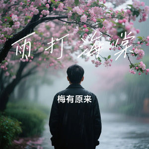 雨打海棠