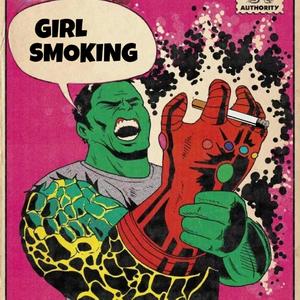 Girl Smoking