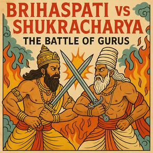 Brihaspati vs Shukracharya (The Battle of Gurus)
