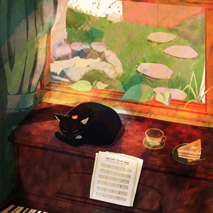 노을을 바라보며