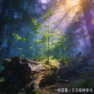 一树落幕 千万绿树参天
