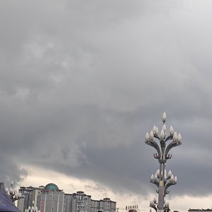 把坏天气当风景