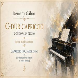 Capriccio for piano in C major (2026)