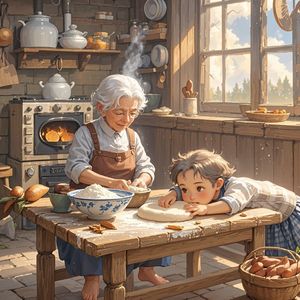 暖光里的皱纹-省