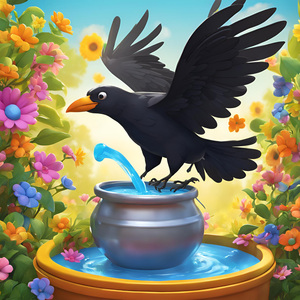 canción del cuervo y el agua