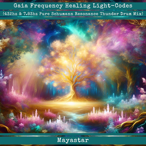 Gaia Frequency Healing Light-Codes (432hz & 7.83hz Pure Schumann Resonance Thunder Drum Mix)