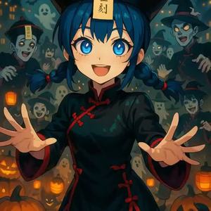 🎃（remix）🧟キョンシー！ファンシー！クレイジー！👻 by ぴーちょ（「🍑・ω・）「🍑