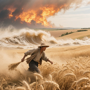 麦田尽头的焚风