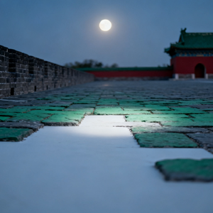 月落长安