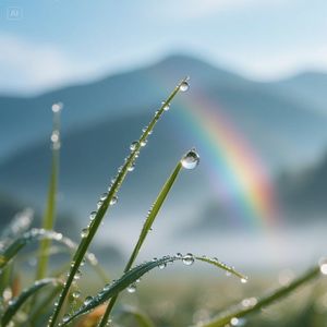 午夜星空下的邂逅