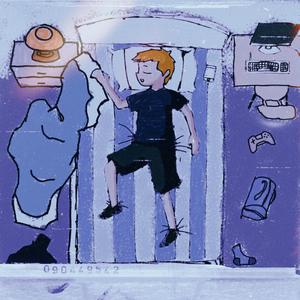 店子街山脚下的小区里