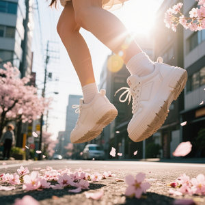 ハル色のスニーカー