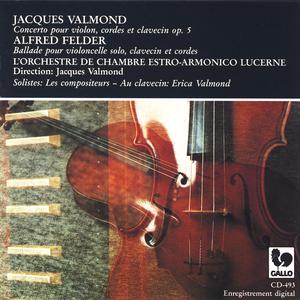 Ballade pour violoncelle solo, clavecin et cordes: Allegro deciso, Adagio, Marcia